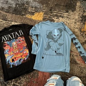 Two Avatar the Last Airbender Shirts